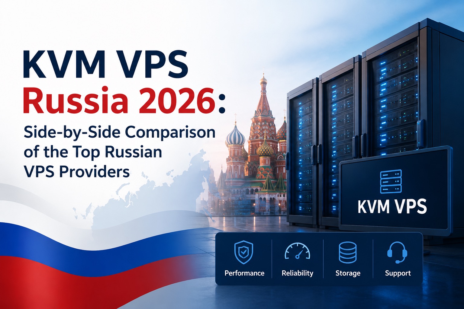 KVM VPS Russia 2026: Side-by-Side Comparison of the Top Russian VPS Providers
